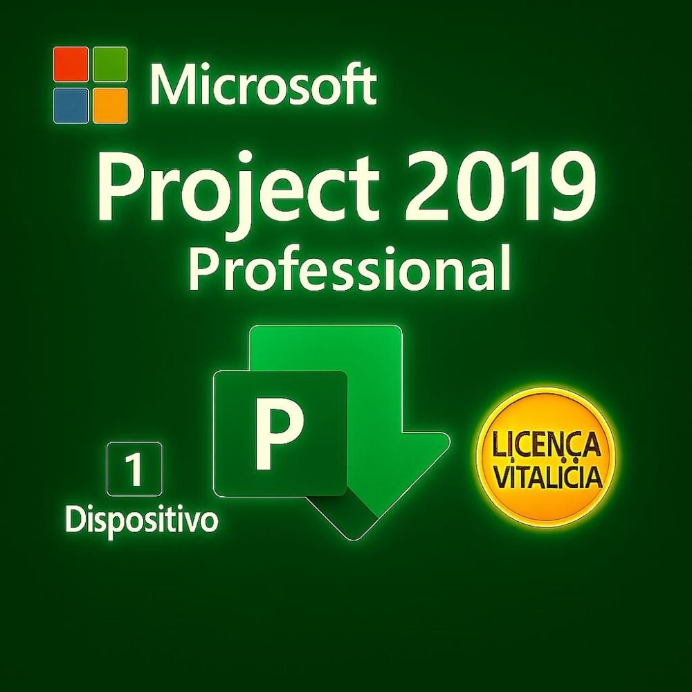 Project 2019 Professional - Licença Digital - ESD