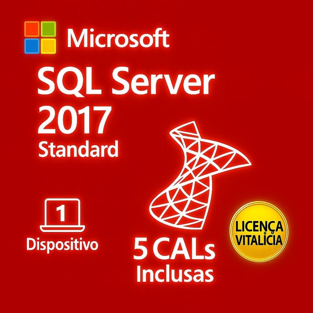 SQL Server 2017 Standard – Licença Digital - ESD