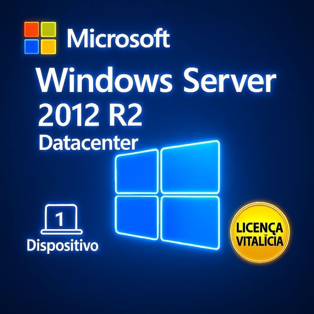 Windows Server 2012 R2 Datacenter - Licença Digital - ESD