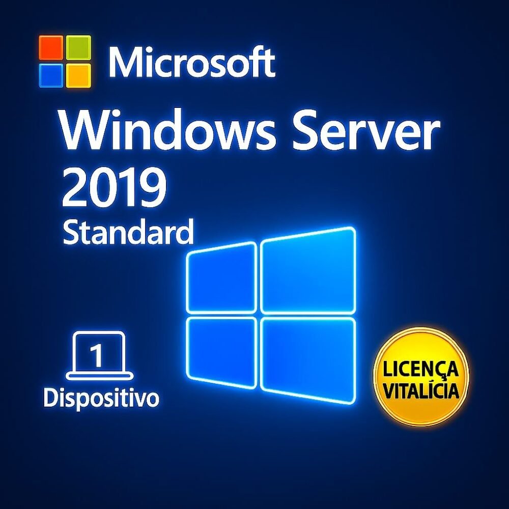 Windows Server 2019 Standard - Licença Digital - ESD