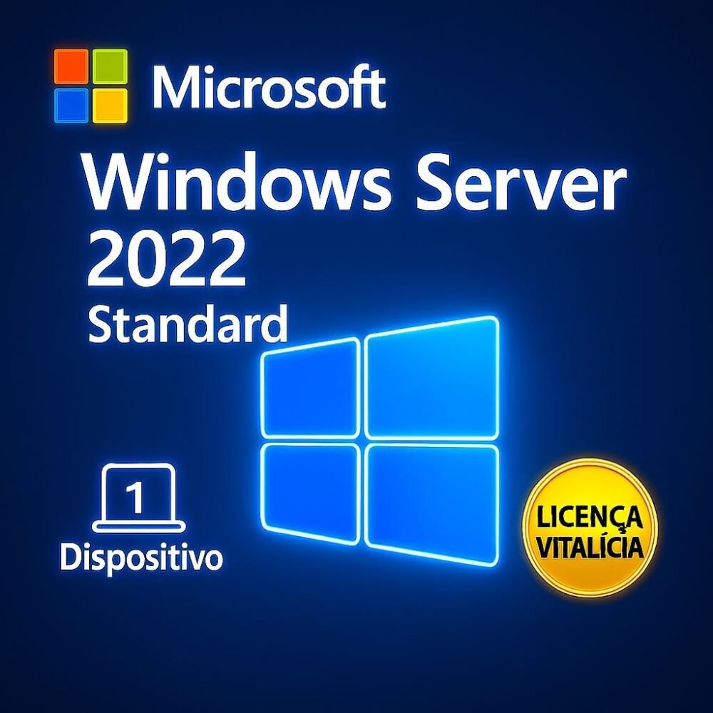 Windows Server 2022 Standard - Licença Digital - ESD