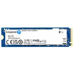NVME 2TB KINGSTON NV3, M.2 2280, PCIE GEN 4X4, LEIT 6000MB/S, GRAV 5000MB/S - SNV3S/2000G - Imagem 3
