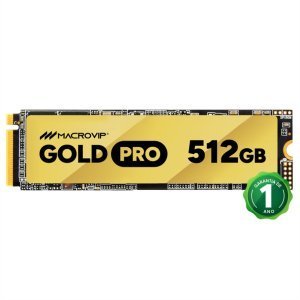 NVME 512GB MACROVIP GOLD PRO, M.2 2280, PCIE GEN 3X4, LEIT 3200MB/S, GRAV 2500MB/S - MVGLDPRO512GB - Imagem 3