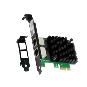 PLACA DE REDE PCYES PCIE LC1000-2P, RJ45, 10/100/1000MPBS - LC1000-2P - Imagem 3