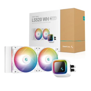 WATER COOLER 240MM DEEPCOOL LS520, ARGB, WHITE - R-LS520-WHAMNT-G-1 - Imagem 3