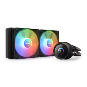 WATER COOLER 240MM NZXT KRAKEN 240 RGB, DISPLAY LCD 1.54", BLACK - RL-KR240-B1 - Imagem 4