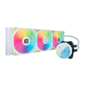WATER COOLER 360MM COOLER MASTER MASTERLIQUID 360L CORE STREET FIGHTER 6 CHUN-LI, ARGB, WHITE - MLW-D36M-A17PZ-CL - Imagem 3