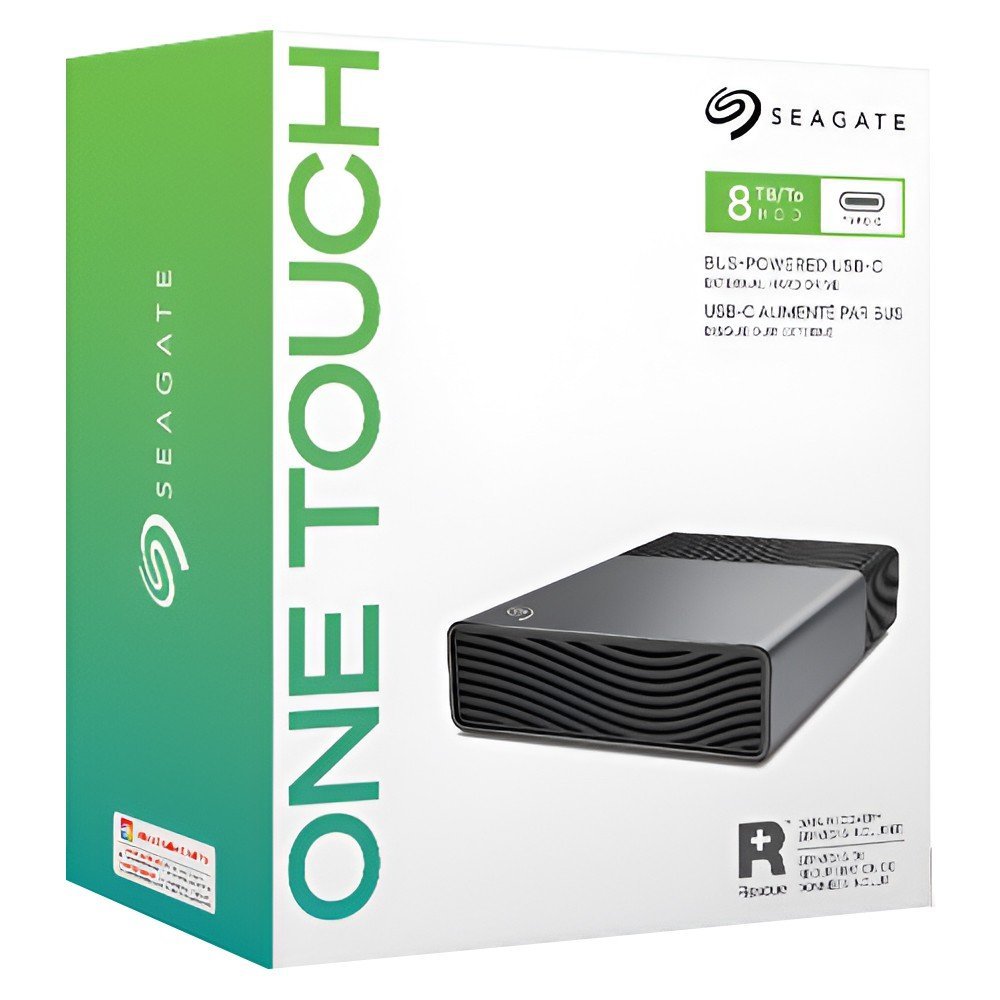 HD Externo Seagate 4TB One Touch HUB USB 3.0 USB C - STLC4000400