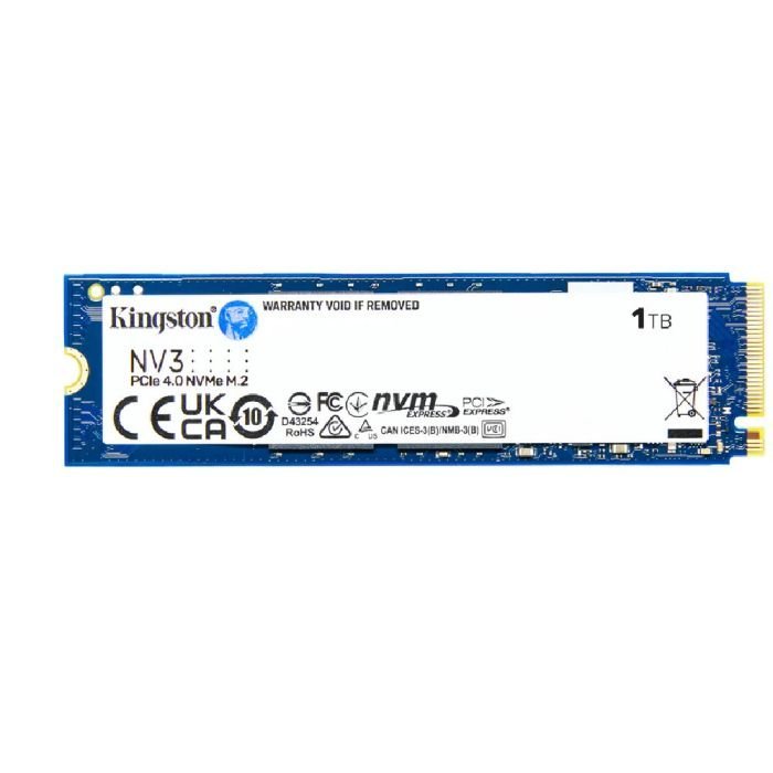 NVME 1TB KINGSTON FURY RENEGADE, M.2 2280, PCIE GEN 4X4, LEIT 7300MB/S, GRAV 6000MB/S - SFYRSK/1000G