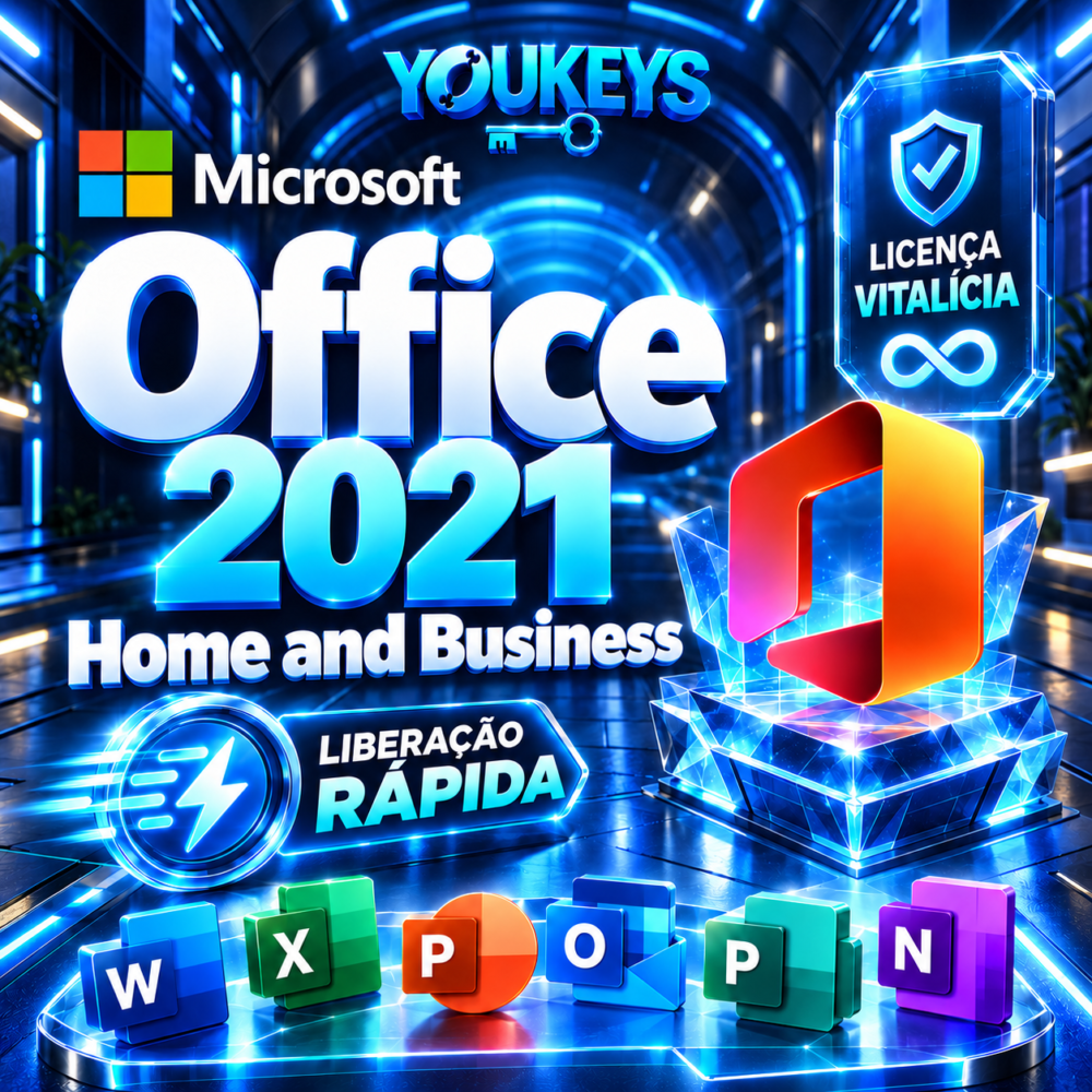 Office 2021 Home And Business - Licença Digital - ESD