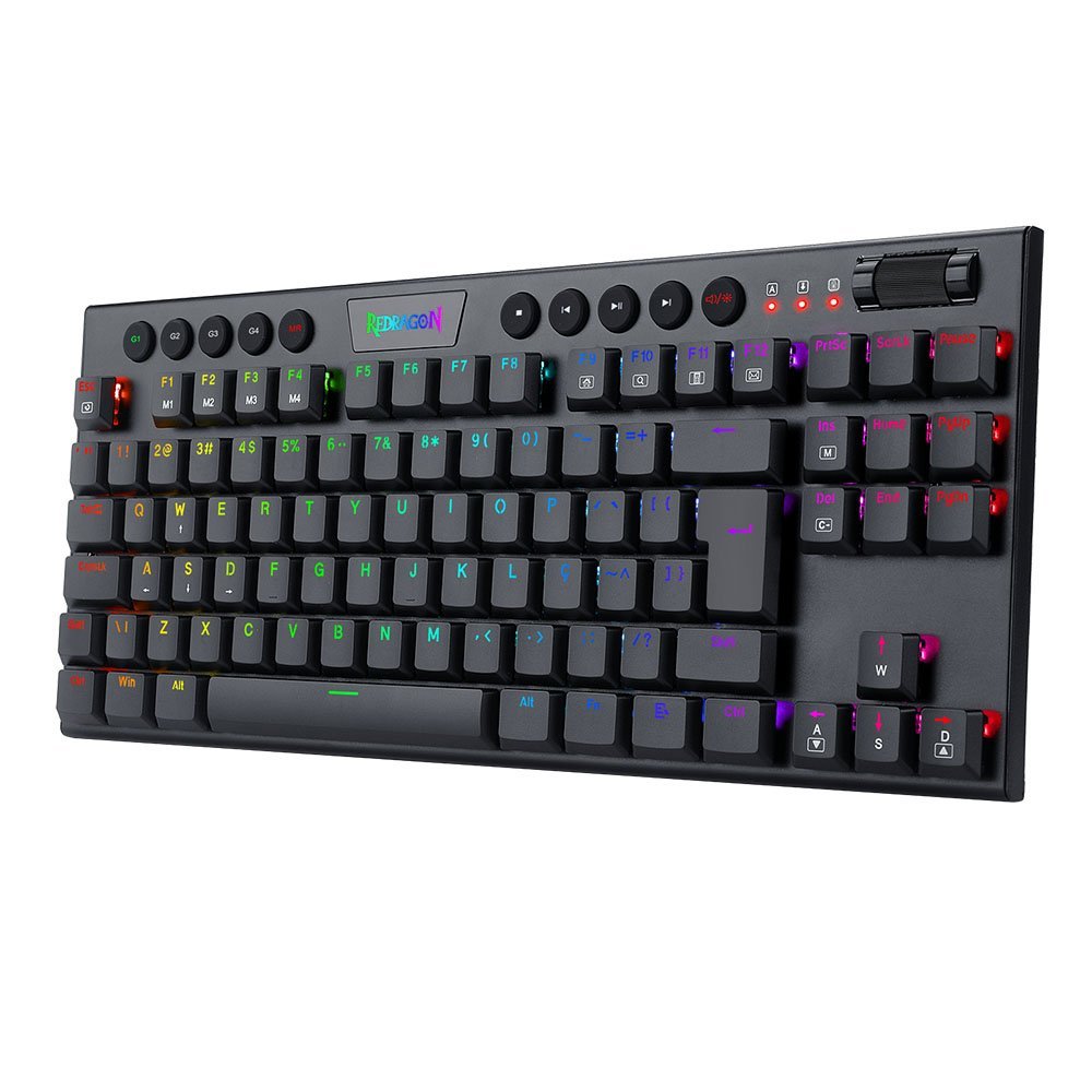 Teclado Mecanico VINIK 75% ANIHI TKL - Switch Red - Led Rainbow - ANIHI75RD