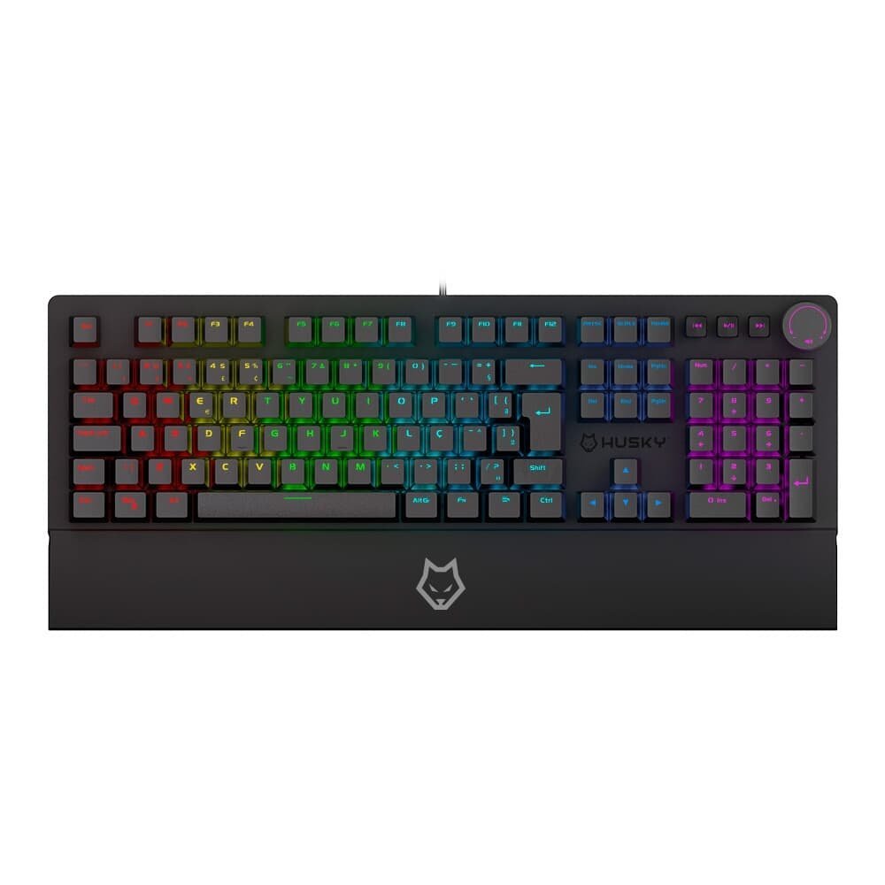 Teclado Mecânico Motospeed Gamer K27 Led Rainbow Switch Blue, Preto - FMSTC0014PTO